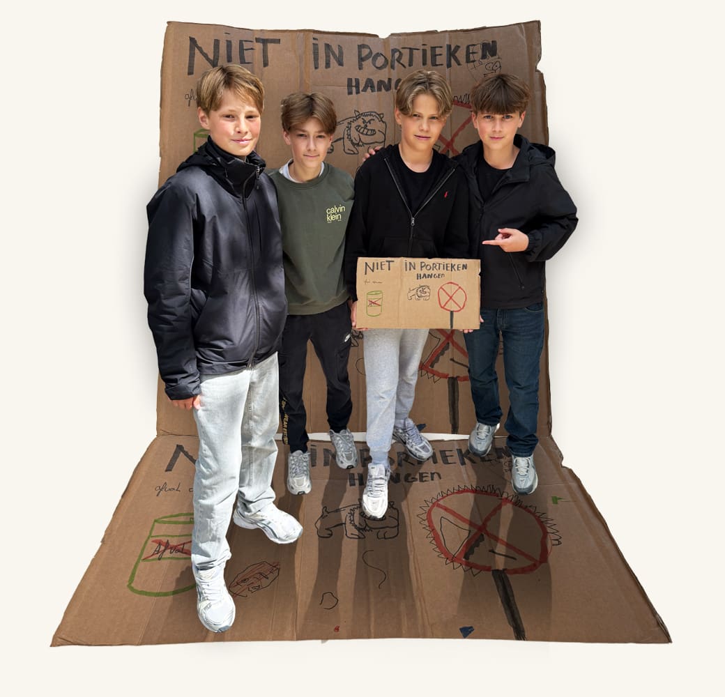 H2ANietInPortiekenHangenGroep