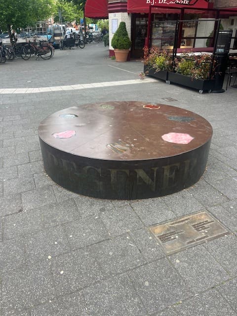 Opvallend kunstwerk zuid